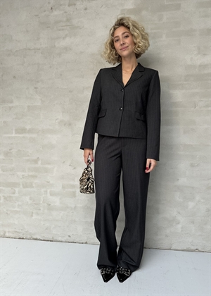 Djala pinstripe blazer Antrasit Neo Noir 